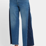 Teresa Wide Leg Jeans - Avenue Blue