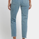 Sheri Slim Ankle Jeans - Light Paradise