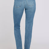 Sheri Slim Straight Jeans - Dawn Rock