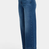Teresa Wide Leg Ankle Jeans - Opera Blue