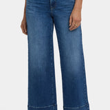 Teresa Wide Leg Ankle Jeans - Opera Blue