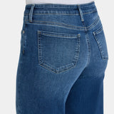 Teresa Wide Leg Ankle Jeans - Opera Blue