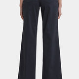 Teresa Wide Leg Jeans - Washed Black
