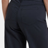 Teresa Wide Leg Jeans - Washed Black