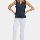 Denim Vest - Dark Indigo