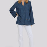 Denim Tunic - Medium Indigo