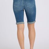 Briella 11 Inch Denim Shorts - Breezy Palms