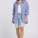 Briella 11 Inch Denim Shorts - Keys View