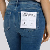 Marilyn Straight Crop Jeans - Breezy Palms