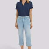 Marilyn Straight Crop Jeans - Keys View
