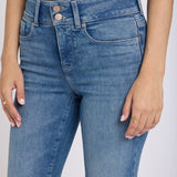 Bailey Relaxed Straight Crop Jeans - Breezy Palms