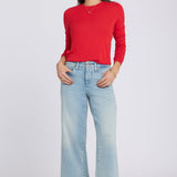 Teresa Wide Leg Ankle Jeans - Keys View