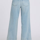 Teresa Wide Leg Ankle Jeans - Keys View