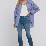 Sheri Slim Straight Jeans - Breezy Palms