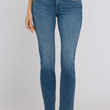 Sheri Slim Straight Jeans - Breezy Palms