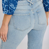 Sheri Slim Straight Jeans - Keys View