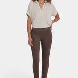Basic Legging Pants - Coffee Bean