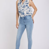 Waist-Match™ Ami Skinny Ankle Jeans - Bloom Bound