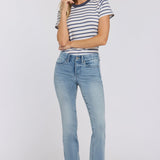 Waist-Match™ Marilyn Straight Jeans - Bloom Bound