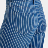 Teresa Wide Leg Jeans - Marseille Stripe