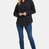 Lauren Silk Blouse - Black