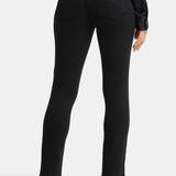 Alina Skinny Pull-On Jeans - Overdye Black