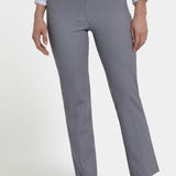 Pull-On Slim Ankle Trouser Pants - Harris Houndstooth