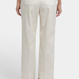 Marilyn Straight Ankle Pants - Ivory