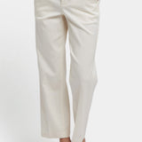 Marilyn Straight Ankle Pants - Ivory