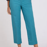 Marilyn Straight Ankle Pants - Harbor Blue