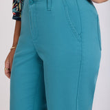 Marilyn Straight Ankle Pants - Harbor Blue