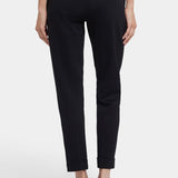 Cassidy Ankle Pull-On Trouser Pants In Petite - Black
