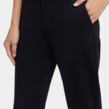 Cassidy Ankle Pull-On Trouser Pants In Petite - Black