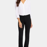 Marilyn Straight Pants In Petite - Black