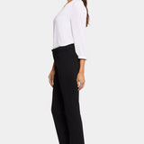 Marilyn Straight Pants In Petite - Black