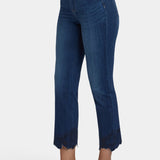 Marilyn Straight Ankle Jeans In Petite - Wonderland