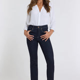 Marilyn Straight Jeans In Petite - Morning Tides