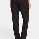 Marilyn Straight Pants In Petite - Black