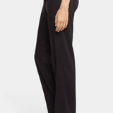 Marilyn Straight Pants In Petite - Black