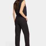 Marilyn Straight Pants In Petite - Black