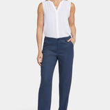 Marilyn Straight Pants In Petite - Oxford Navy