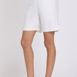 Relaxed Shorts In Petite - Optic White