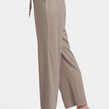 Relaxed Drawstring Pull-On Pants In Petite - Saddlewood
