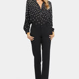Classic Trouser Pants In Petite - Black