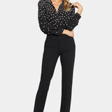 Classic Trouser Pants In Petite - Black