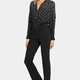 Classic Trouser Pants In Petite - Black