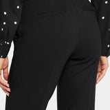 Classic Trouser Pants In Petite - Black