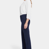 Marilyn Straight Pants In Petite - Oxford Navy