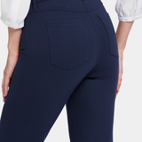 Marilyn Straight Pants In Petite - Oxford Navy