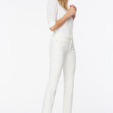 Slim Bootcut Ankle Jeans In Petite - Optic White